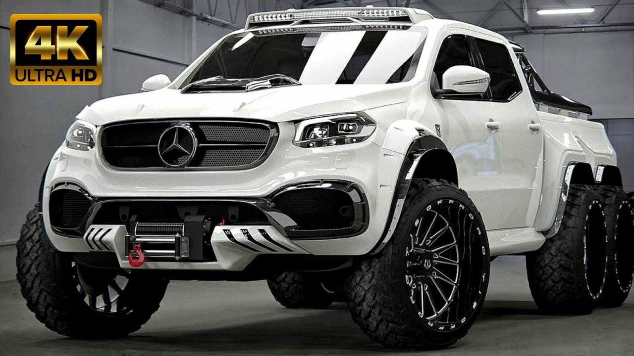 Le monstrueux Mercedes X Performance 6X6 2022 par Carlex Design : présentation visuelle et détails, Africars24