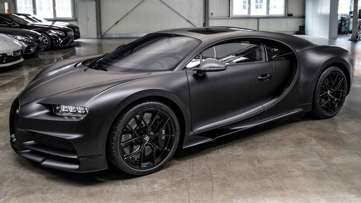 Édition très limitée de la Bugatti Chiron SPORT NOIRE et son monstrueux moteur W16 de 1500 ch,  revue en détail (vidéo), Africars24