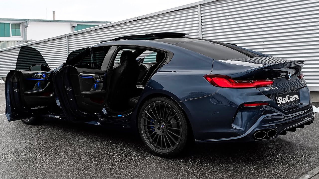 La très charismatique BMW Alpina B8 Grand Coupe AWD et ses 621 Ch en revue intérieur, extérieur et spécifications, Africars24