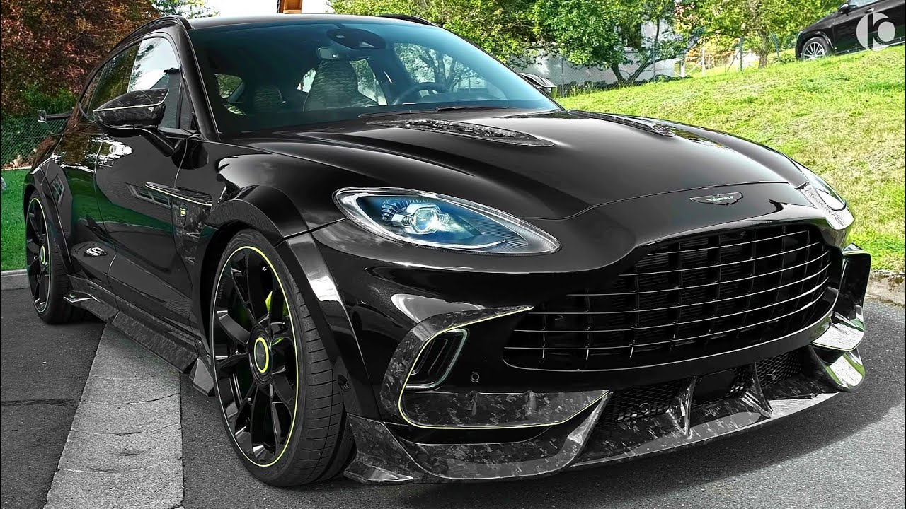 Le Monstrueux Aston Martin DBX 2022 full black et puissant V8 de 800 ch : Les détails, Africars24