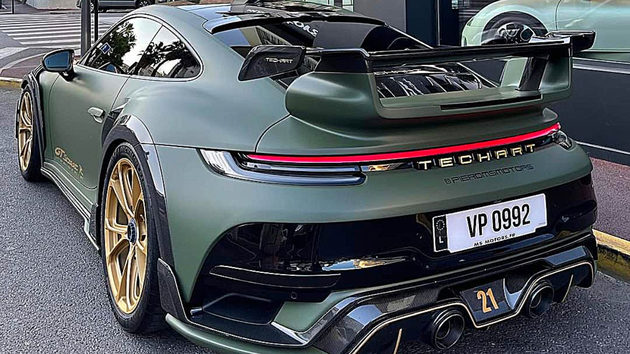 La Porsche 911 992 GT Street-R par Techart : une puissante bête de 800 ch limitée a juste 87 unités, Africars24
