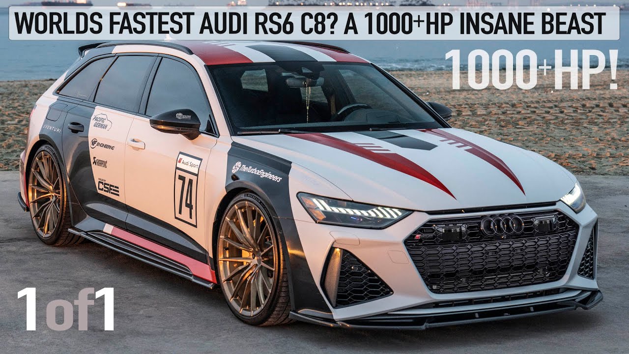 L&rsquo;Audi RS6 la plus rapide au monde : avec plus de 1000 ch,elle met 2.7s pour 100 km/h&#8230; Un monstre, Africars24