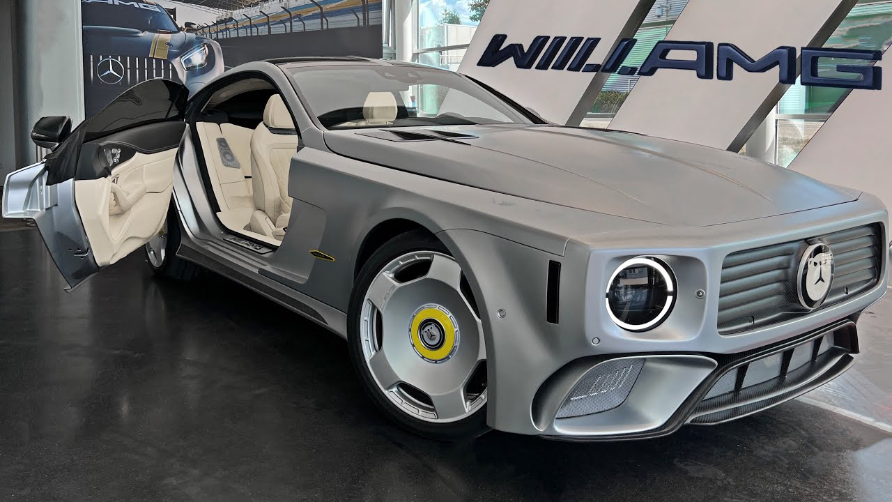 La Mercedes WILL.I.AMG 2022 : une œuvre d&rsquo;art automobile de 640 ch, unique au monde et basée sur l&rsquo;AMG GT63 Coupe, Africars24