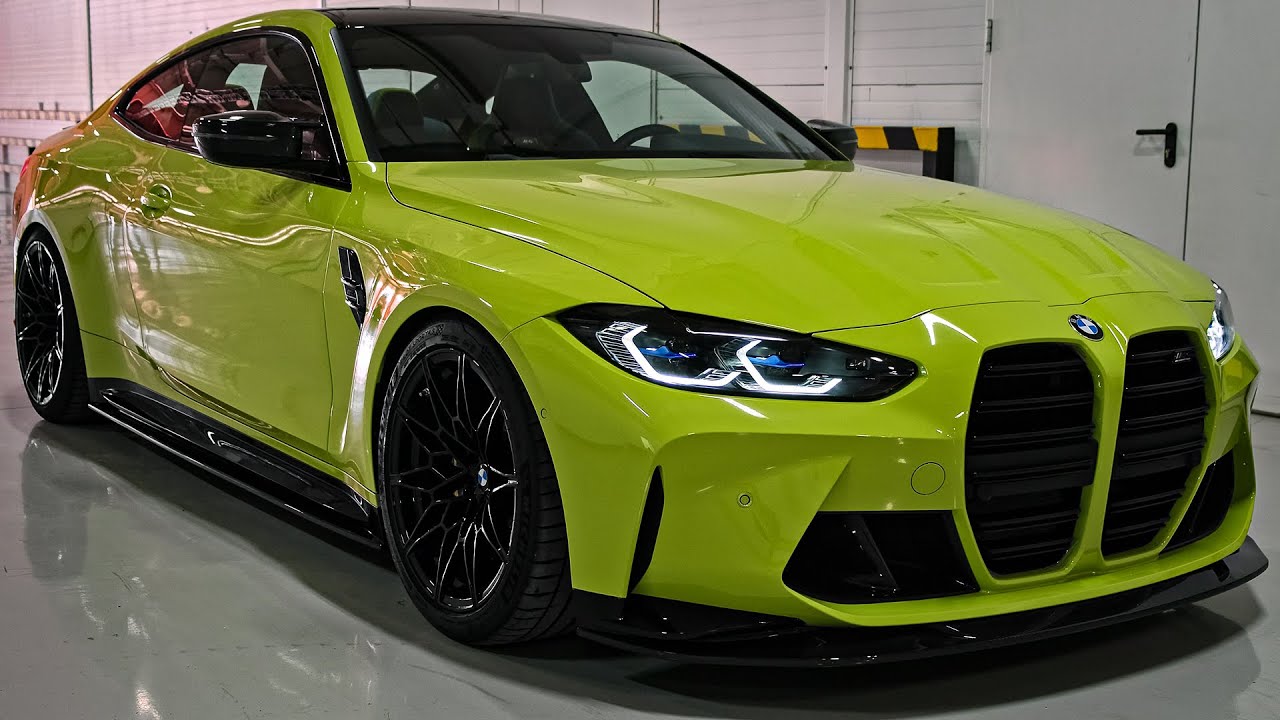 BMW M4 COMPETITION 2022 : le bestial coupe de 500 ch dans une magnifique