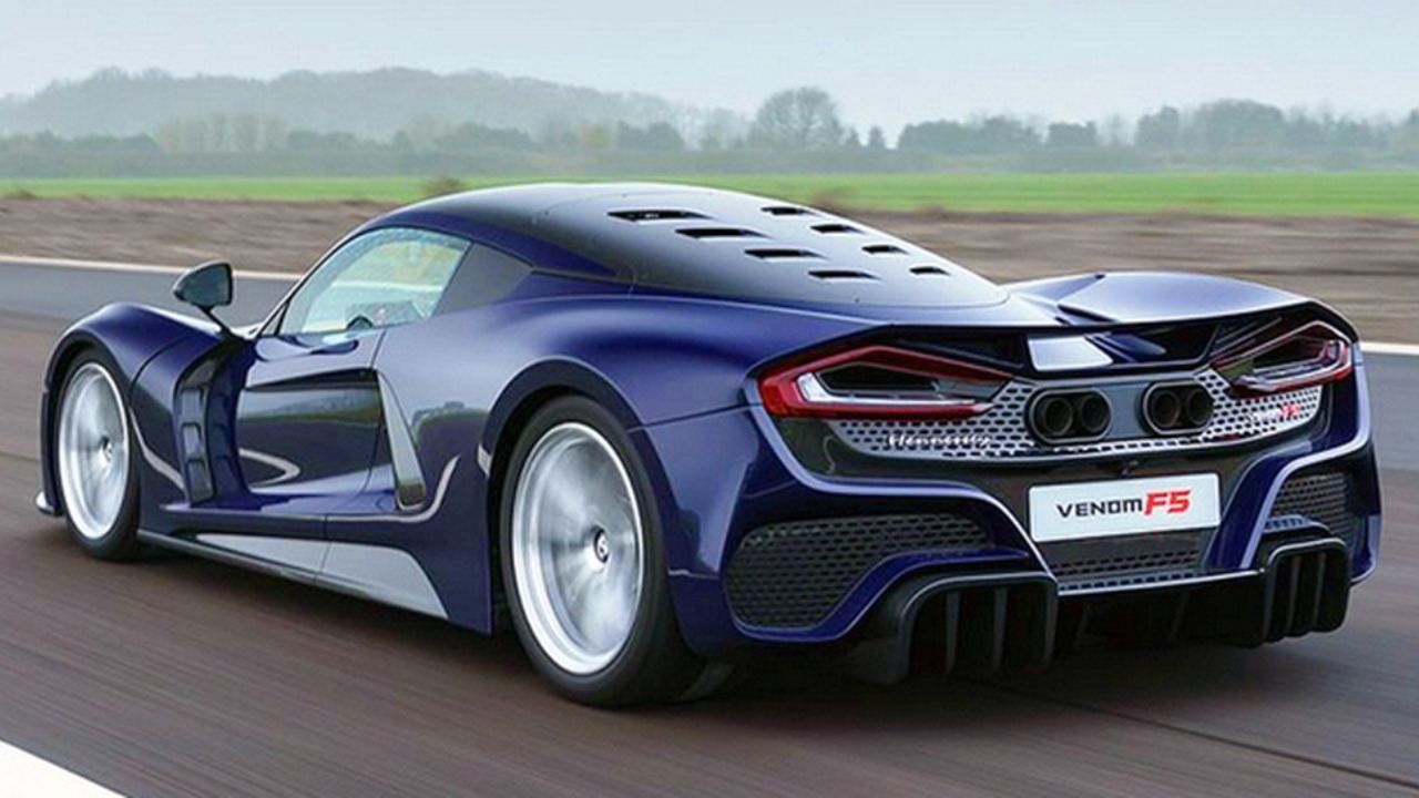Hennessey Venom F5 : un bestial hypercar américain doté d&rsquo;un stratosphérique V8 de 1817 ch, capable de dépasser les 400 km/h, Africars24