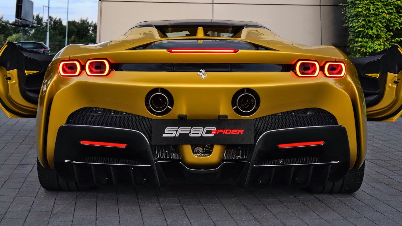 Ferrari SF90 Spider 2022 : Livraison et premiers galops de deux magnifiques monstres de 1000 ch, Africars24
