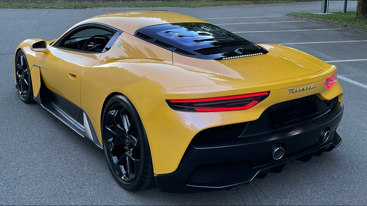Maserati MC20 2022 : le tranchant coupé italien de plus de 600 ch dans un magnifique « Black and Yellow », Africars24