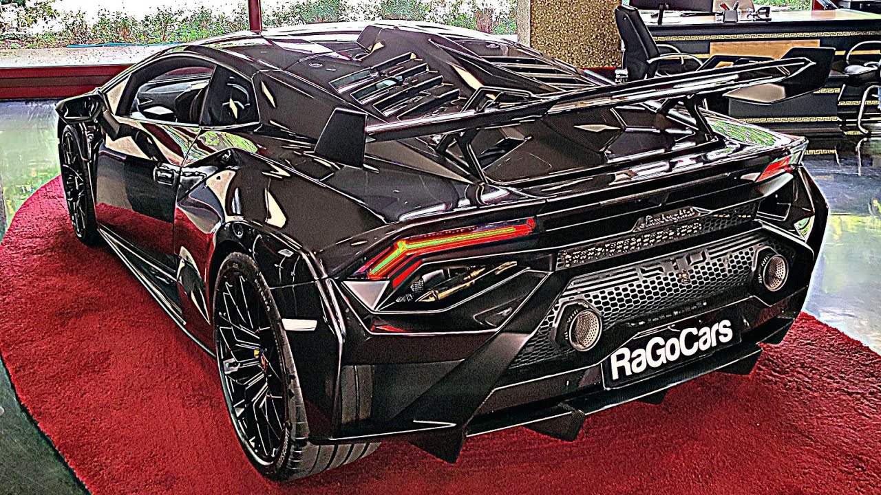 La bestiale Lamborghini Huracan STO 2022 tout en carbone, Africars24