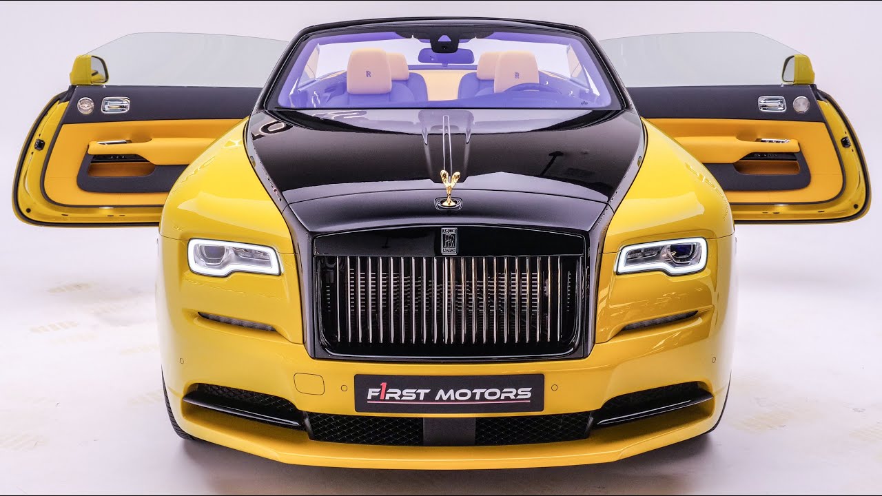 La magnifique Rolls-Royce Dawn Mehran : un exemplaire « black and Yellow » de 563 ch, unique au monde, Africars24