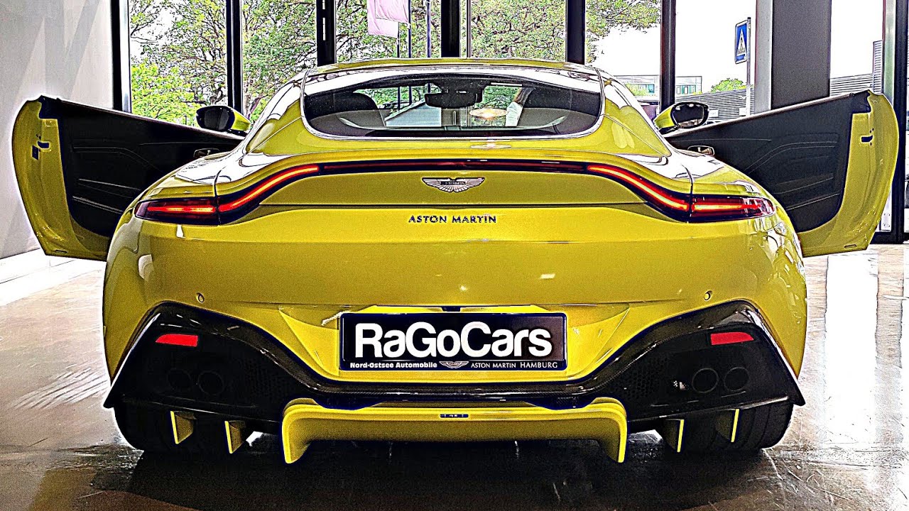 Aston Martin Vantage Coupé 2022 : le bestial coupé de 510 ch dans une sublime livrée Lime Essence, Africars24