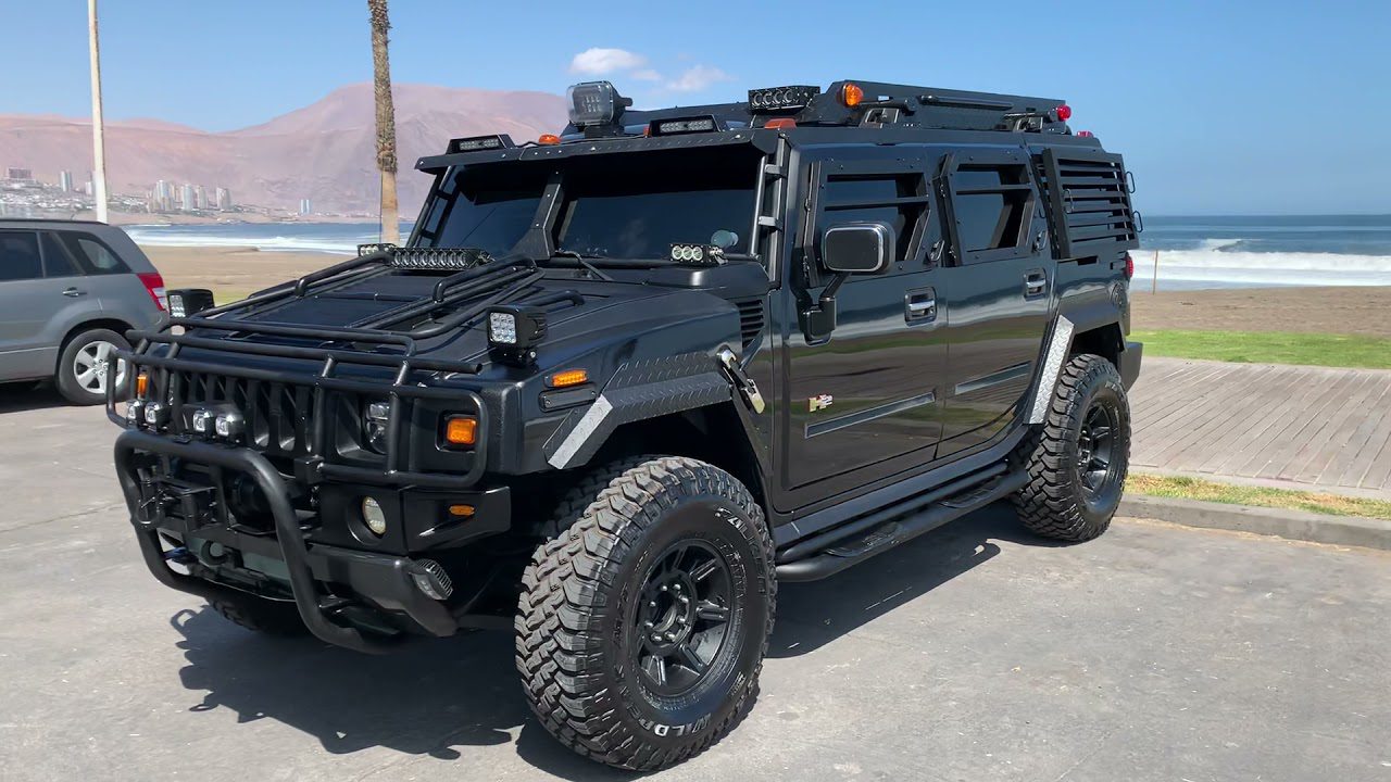 LE HUMMER H2 CHILE TANK : un super monstre de 400 ch, paré pour un tour en zone rocailleuse, Africars24