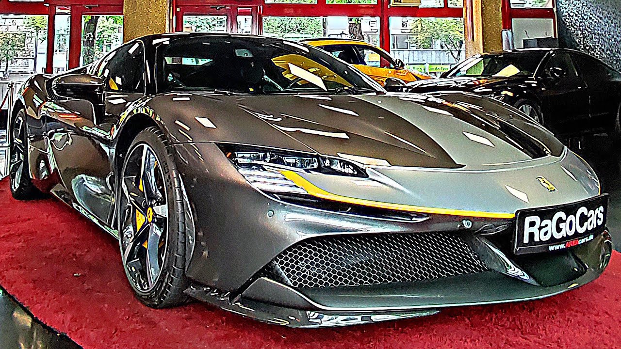 Ferrari SF90 Stradale Gris Ferro 2022 : une sacrée bête hybride de 1000 ch prête à dévorer la piste Ferrari SF90 Stradale Gris Ferro 2022 : une sacrée bête hybride de 1000 ch prête à dévorer la piste, Africars24