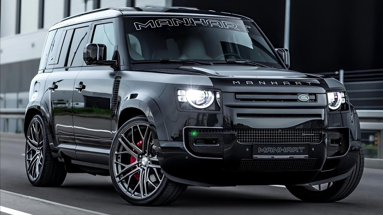 Le Manhart Defender DP500 2023 : un nouveau Land Rover sauvage de 512 ch avec des sièges sport, basé sur le dernier P400, Africars24