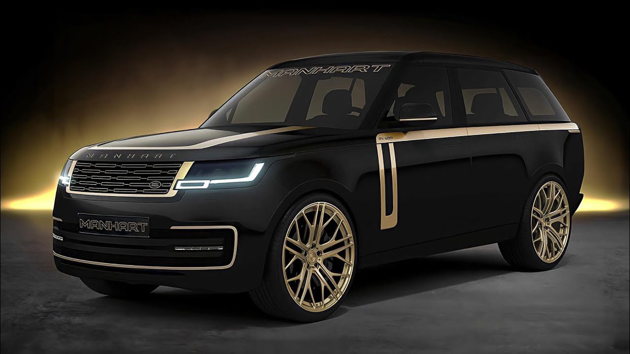 Le Range Rover Vogue RV 650 2022 : une édition spéciale « Noir et Or » dotée d&rsquo;un monstrueux V8 boosté à 650 ch, signée Manhart, Africars24