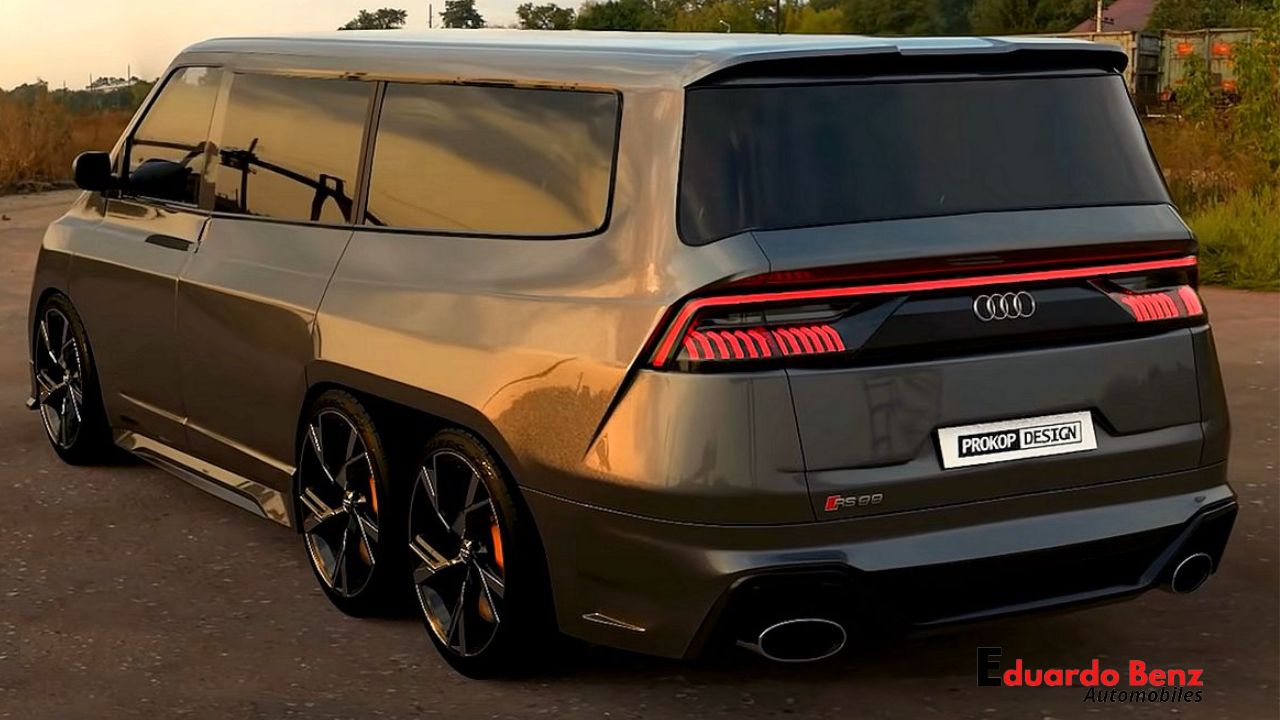 AUDI RS99 6X6 2022 : une incroyable bête à six roues de 685 ch signé Prokop Design, Africars24