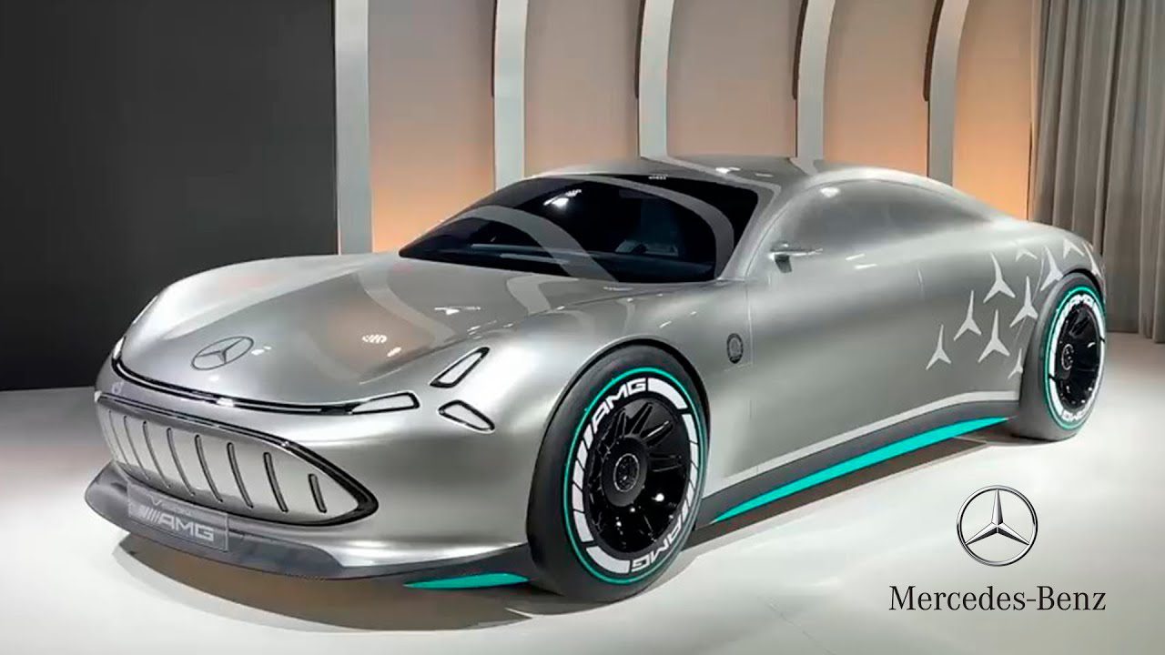La Mercedes Vision AMG 2022 : Elle a fait ses débuts il y a peu en tant qu&rsquo;aperçu des futures sportives de la marque a l&rsquo;étoile, Africars24