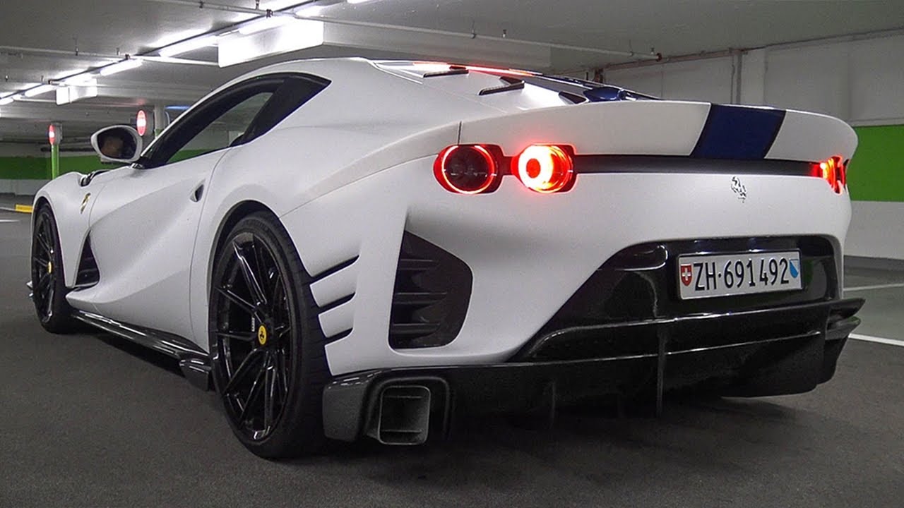 Ferrari 812 Superfast N-LARGO « Black &#038; White » : avec 830 ch sous le capot et un son d&rsquo;enfer, ce bijou unique de Novitec est un pur délice, Africars24