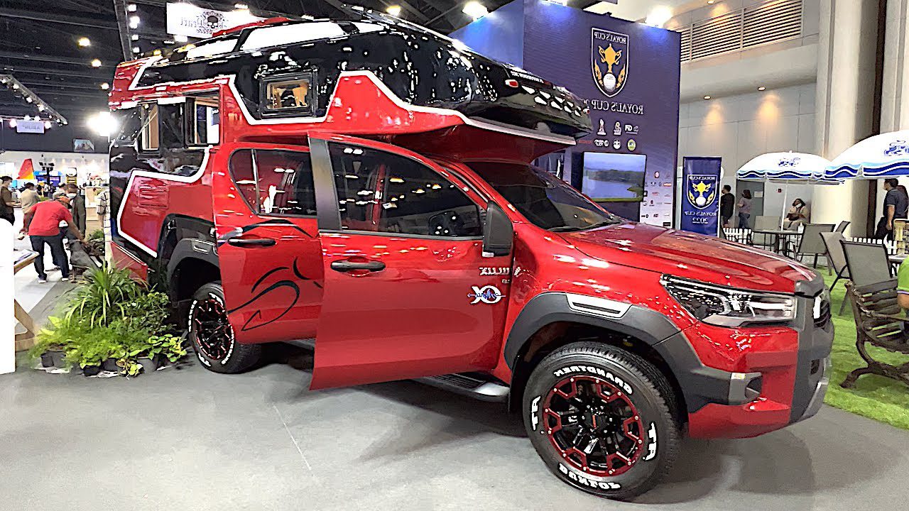 Toyota Hilux RV "MotorhomeAlpha" 2022 un mini camping car