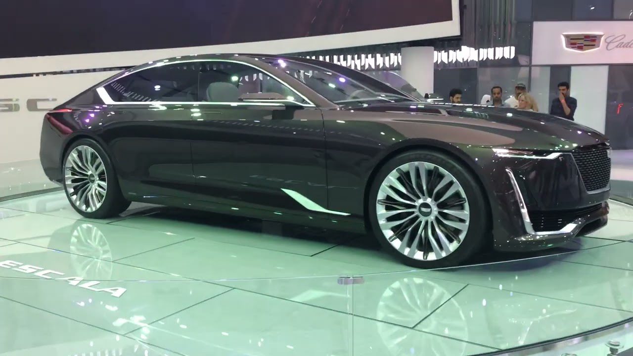 Cadillac Escala 2022 : présentation visuelle de cette berline imposante, au design épuré et ultra-moderne, Africars24