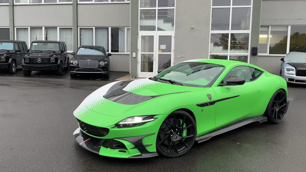 2023 NOUVELLE FERRARI ROMA MANSORY 2