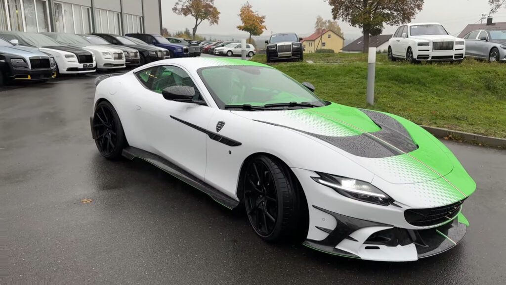 2023 NOUVELLE FERRARI ROMA MANSORY 3