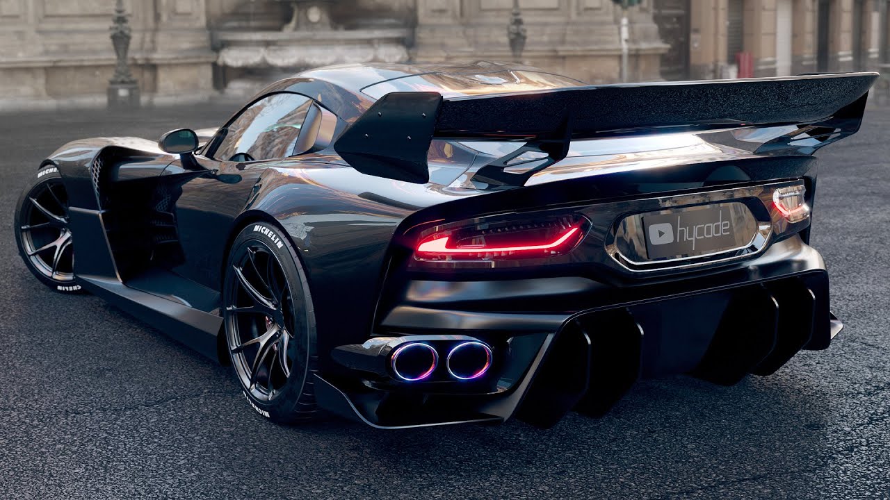 Dodge Viper SRT Monster est un coupé sauvage doté d&rsquo;un incroyable kit à corps large par Hycade, Africars24