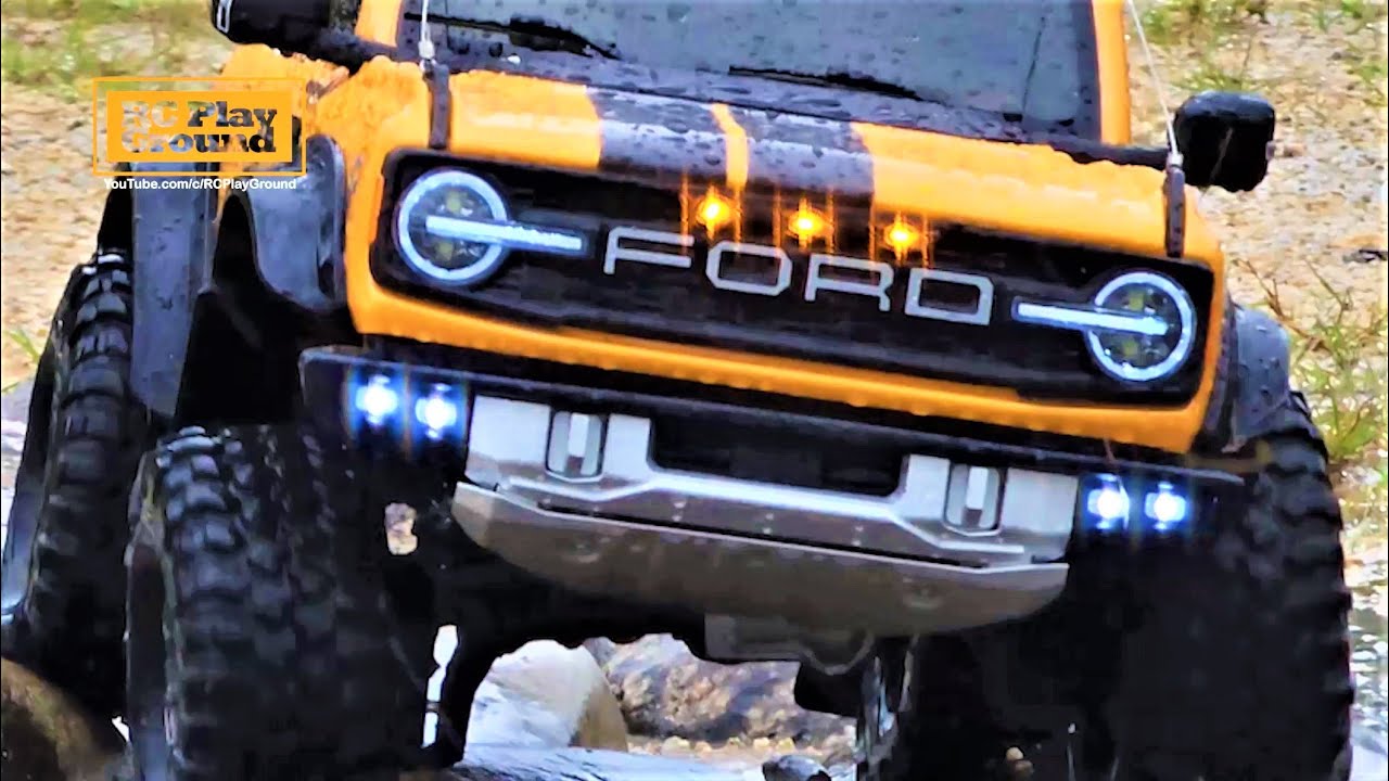 Le nouveau Ford Bronco Raptor Traxxas TRX4 2023 se pare d&rsquo;un monstrueux kit de conversion personnalisé signé H-Tech, Africars24