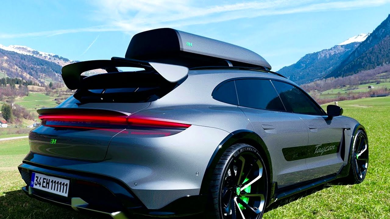 Porsche Taycan 2023 : cet exemplaire spécial au design atypique est une magnifique réalisation signée Emre Husmen, Africars24