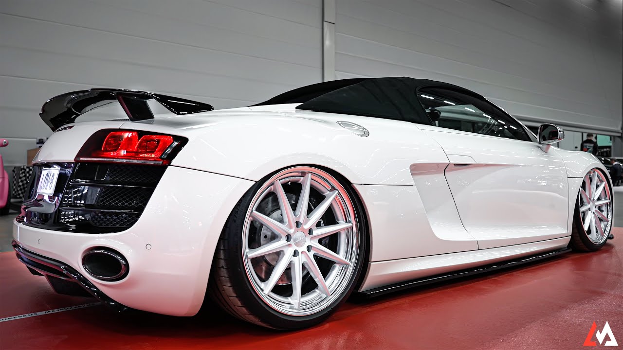 L&rsquo;Audi R8 Spider V10 FSI Quattro R tronic : une magnifique bête de 560 ch qui combine puissance, performances et style, Africars24
