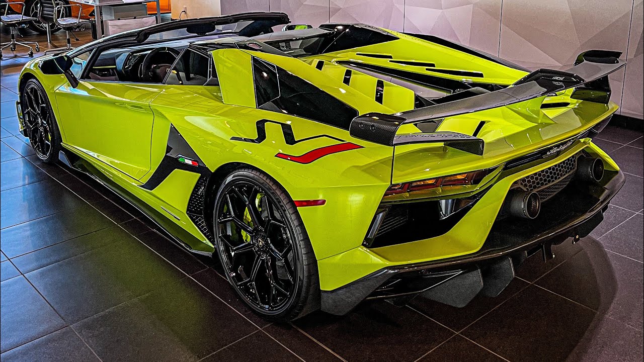 Lamborghini Aventador SVJ Roadster 2022 : Puissance, Design et