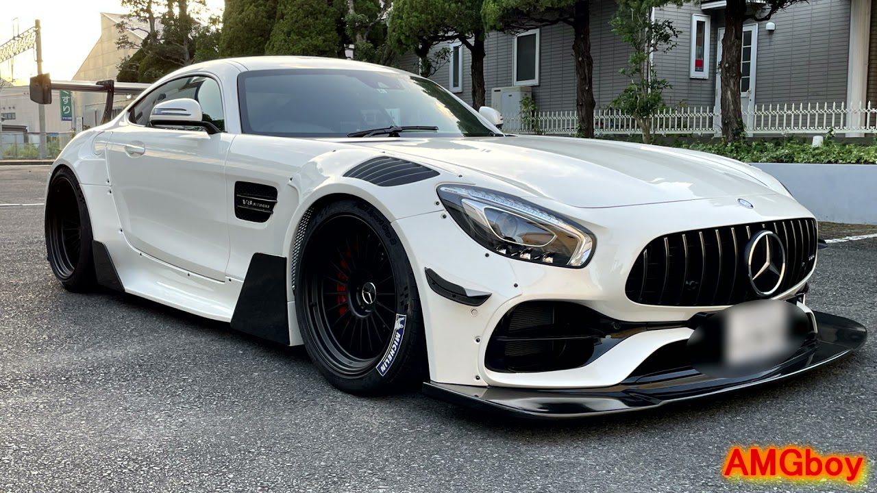 Superbe transformation Mercedes AMG GTS en GT3 par First Carbonerre wide body, Africars24