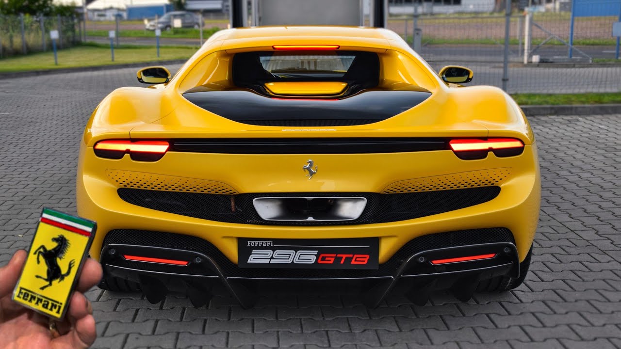 Ferrari 296 GTB 2022 : la sublime perle italienne de 830 ch dans un pur jaune et noir maison Ferrari 296 GTB 2022 : la sublime perle italienne de 830 ch dans un pur jaune et noir maison, Africars24