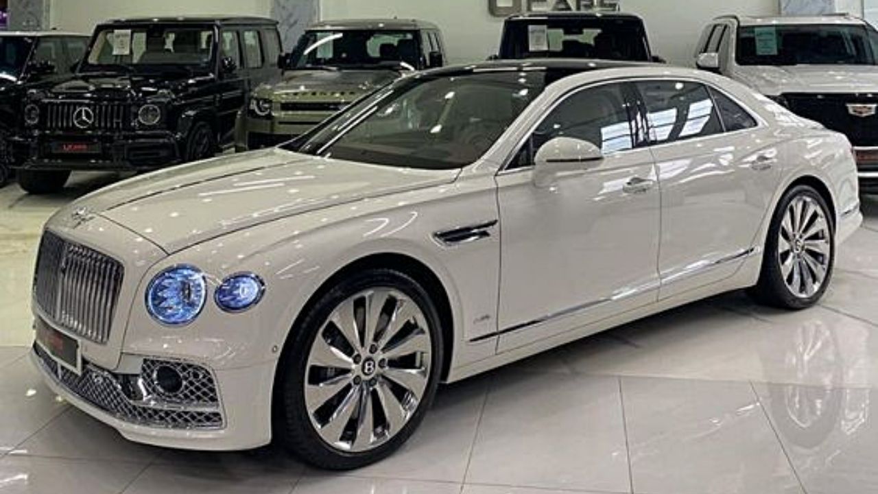 PHOTOS : Bentley Flying Spur First Edition W12 « The white pearl », Africars24