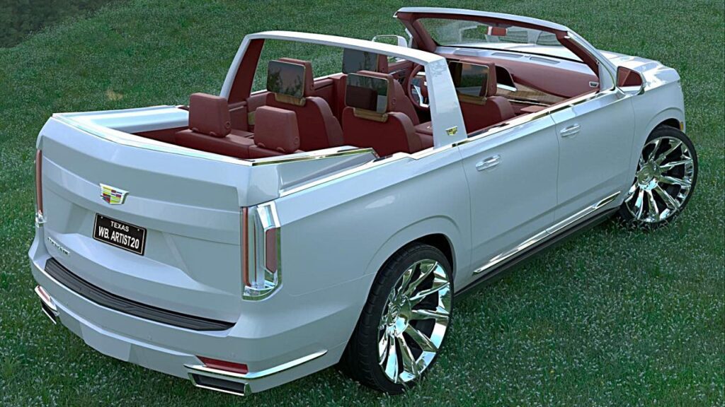 This 2022-seater 7 Cadillac Escalade Convertible combines opulent style 