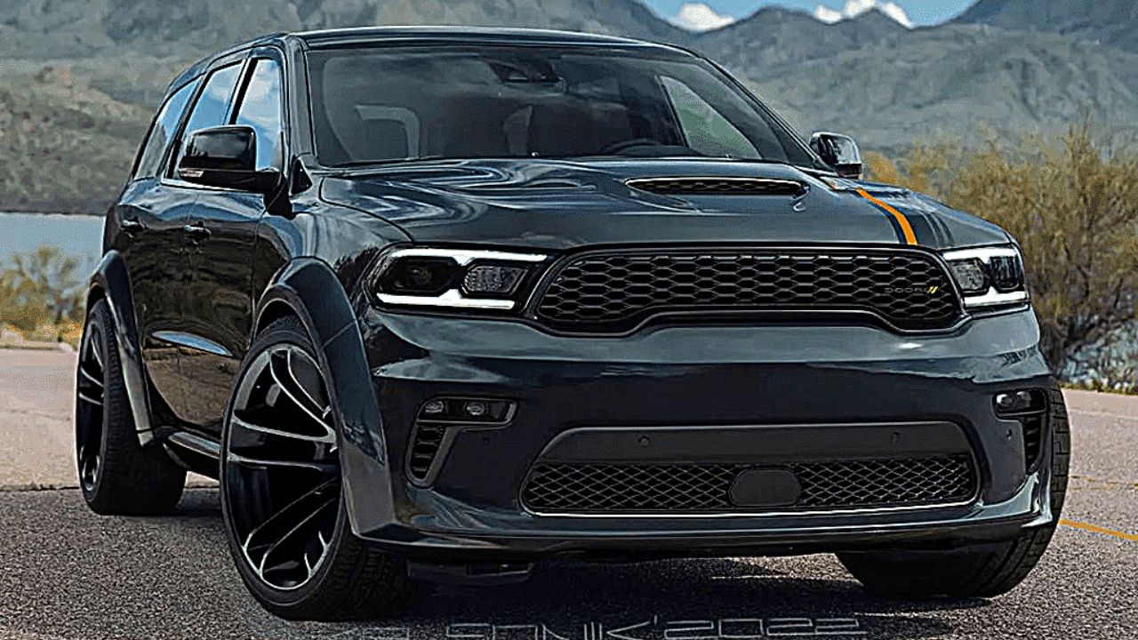 Ce Dodge Durango SRT Hellcat est un nouveau concept radical pour une voiture de sport créée par le designer Nikita Chuicko, Africars24