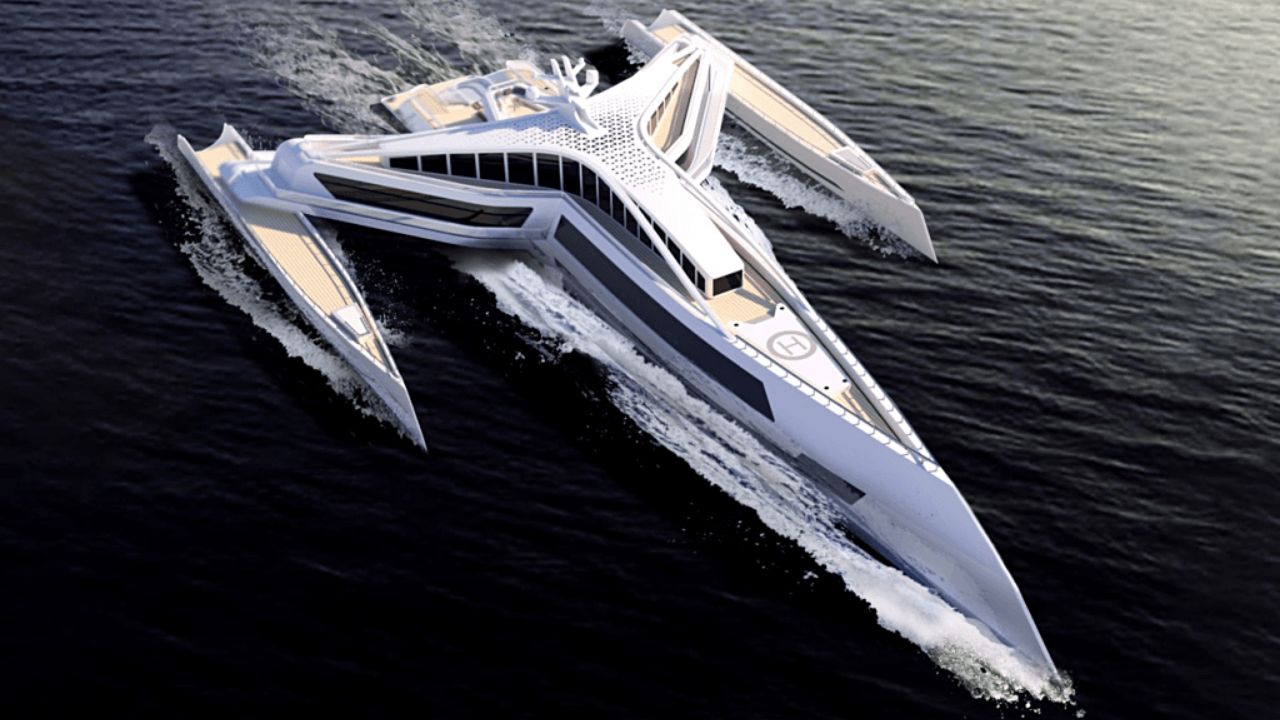 Estrella : Le Superyacht de Luxe à Coque Divisée, Africars24