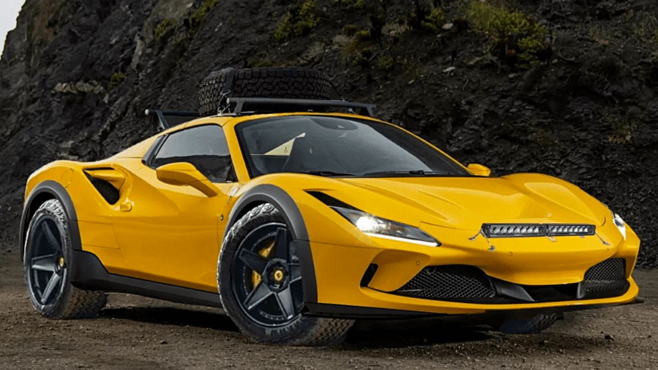 La Ferrari F8 Strada Sabbiosa est officieusement la première supercar tout-terrain du constructeur italien, Africars24