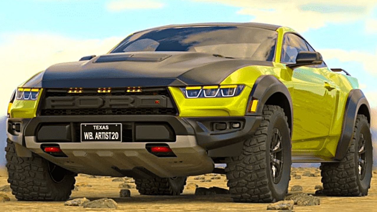 Cette muscle car tout-terrain Ford Mustang Raptor R 2024 effrayerait probablement toute la faune, Africars24