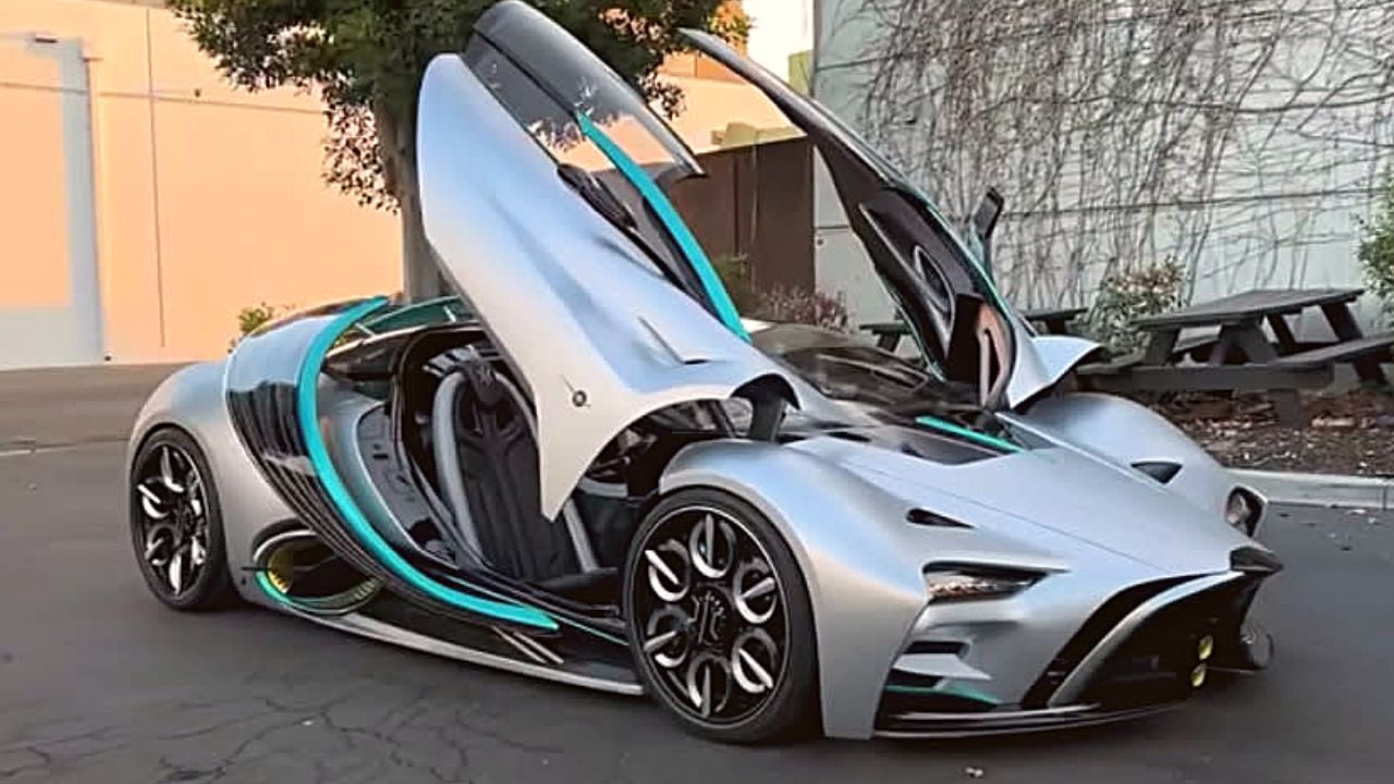 Cette incroyable hypercar à hydrogène, dotée d&rsquo;une technologie avancée, revendique un temps de 2.2 secondes pour 100 Km/h, Africars24