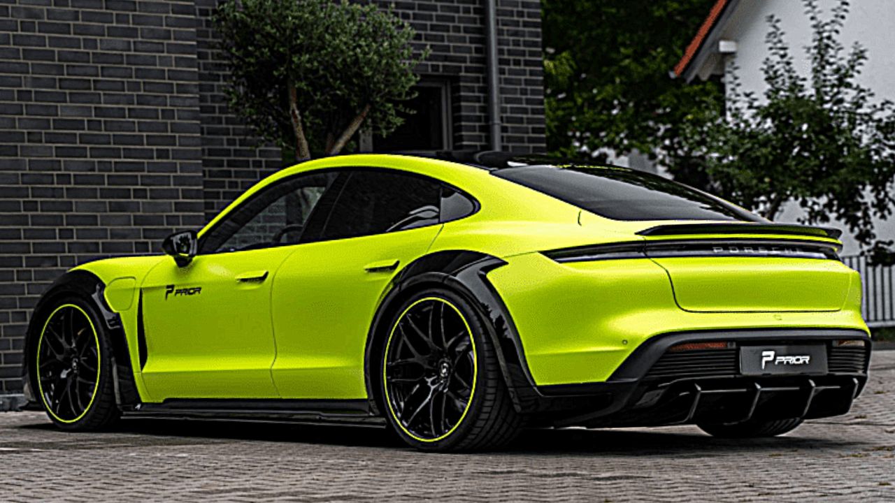 Porsche Taycan Turbo 2023 : Prior Design révèle un côté purement bestial de la belle Allemande, Africars24