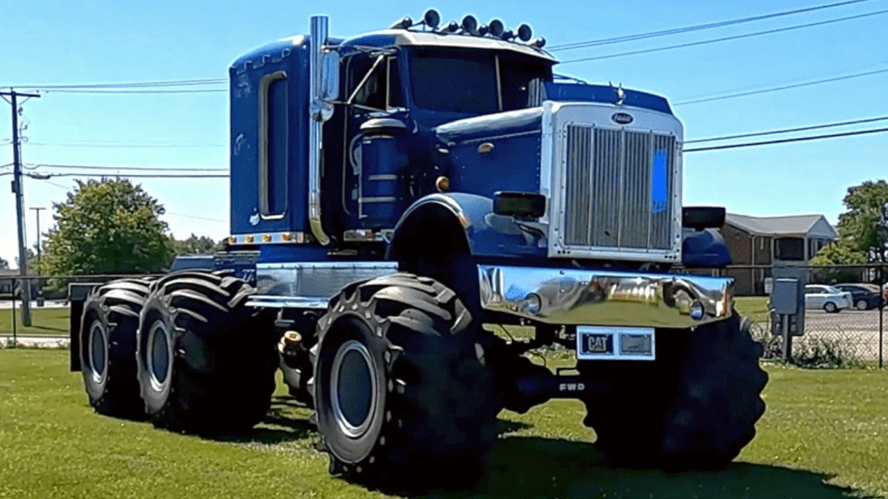 Le Peterbilt 6×6 « King of the Road » de 1986 : le Camion monstre ressuscité pour 2022 Le Peterbilt 6×6 « King of the Road » de 1986 : le Camion monstre ressuscité pour 2022, Africars24