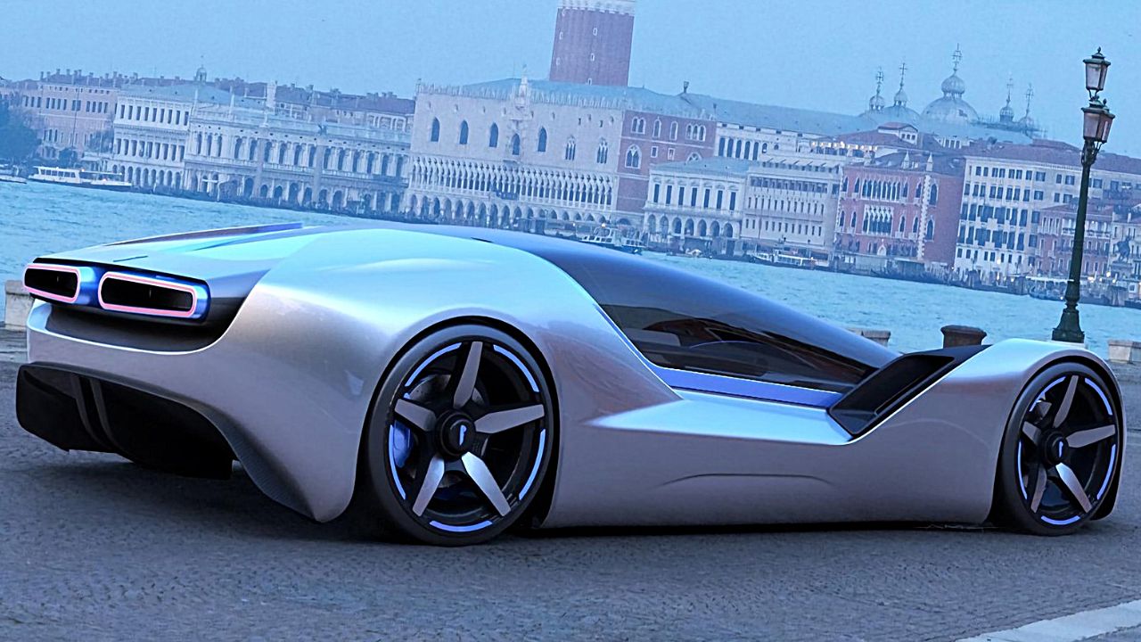 Découvrez la voiture de sport numérique Aura de Pininfarina avec une conduite interactive via smartphone, Africars24
