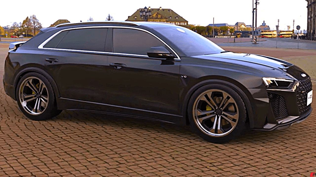 L&rsquo;Audi RS Q10 2023 : un énorme SUV à moteur V10 de 1005 ch signé Prokop Design, Africars24