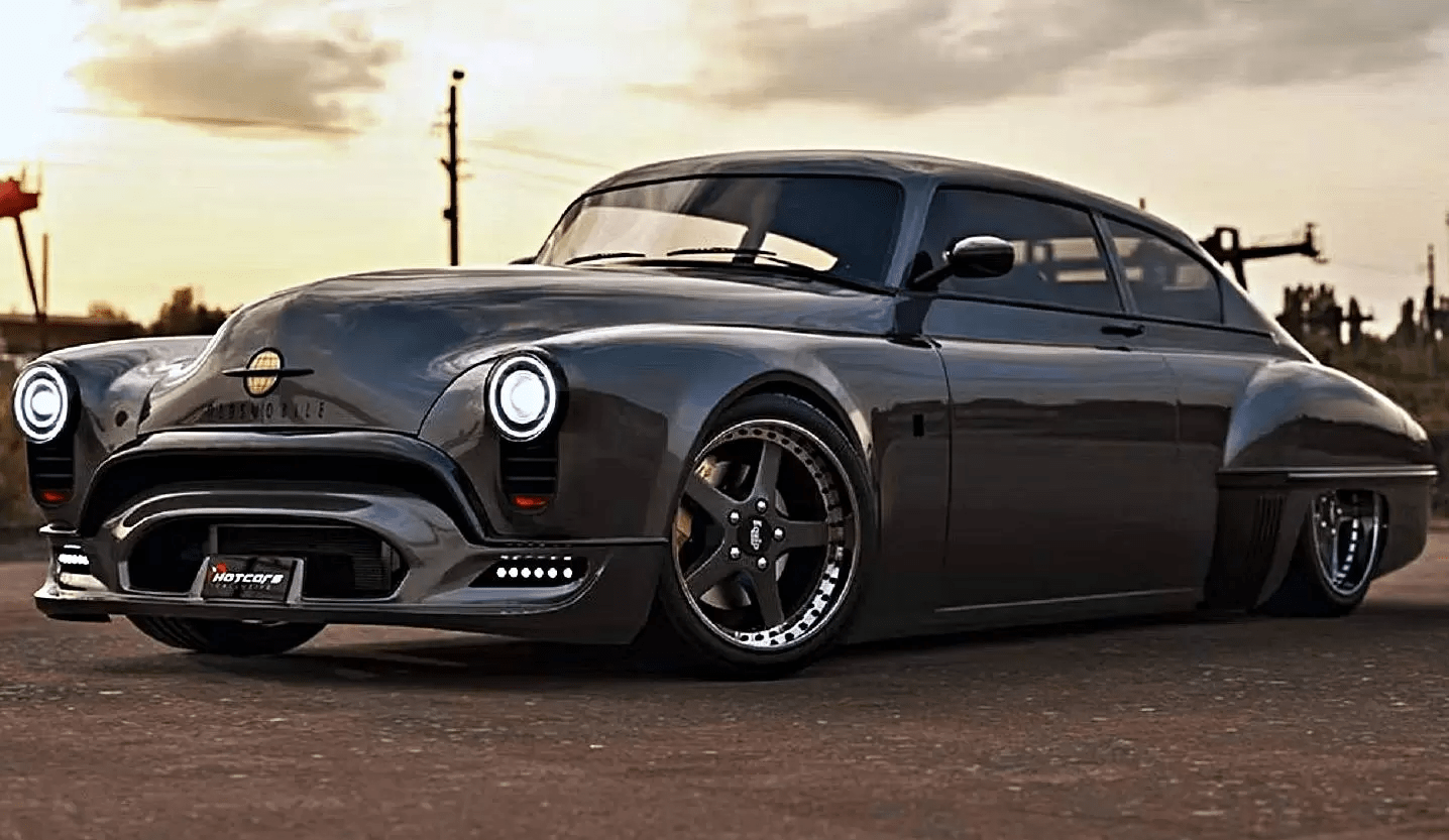 La Oldsmobile 88 Rocket Restomod par Rostislav Prokop, Africars24