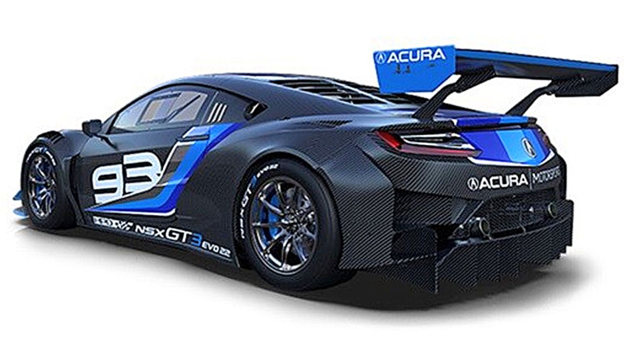 L&rsquo;Acura NSX GT3 Evo22 sera un adversaire redoutable qui ne manquera pas de dominer les compétition dans les années à venir, Africars24