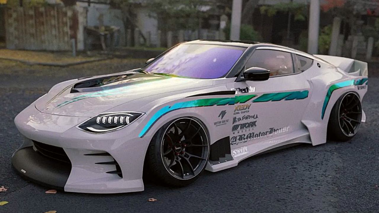 La monstrueuse Nissan 400Z 2023 d&rsquo;AB MotorHouse semble sortir tout droit d&rsquo;un « Mad Max Revolution », Africars24