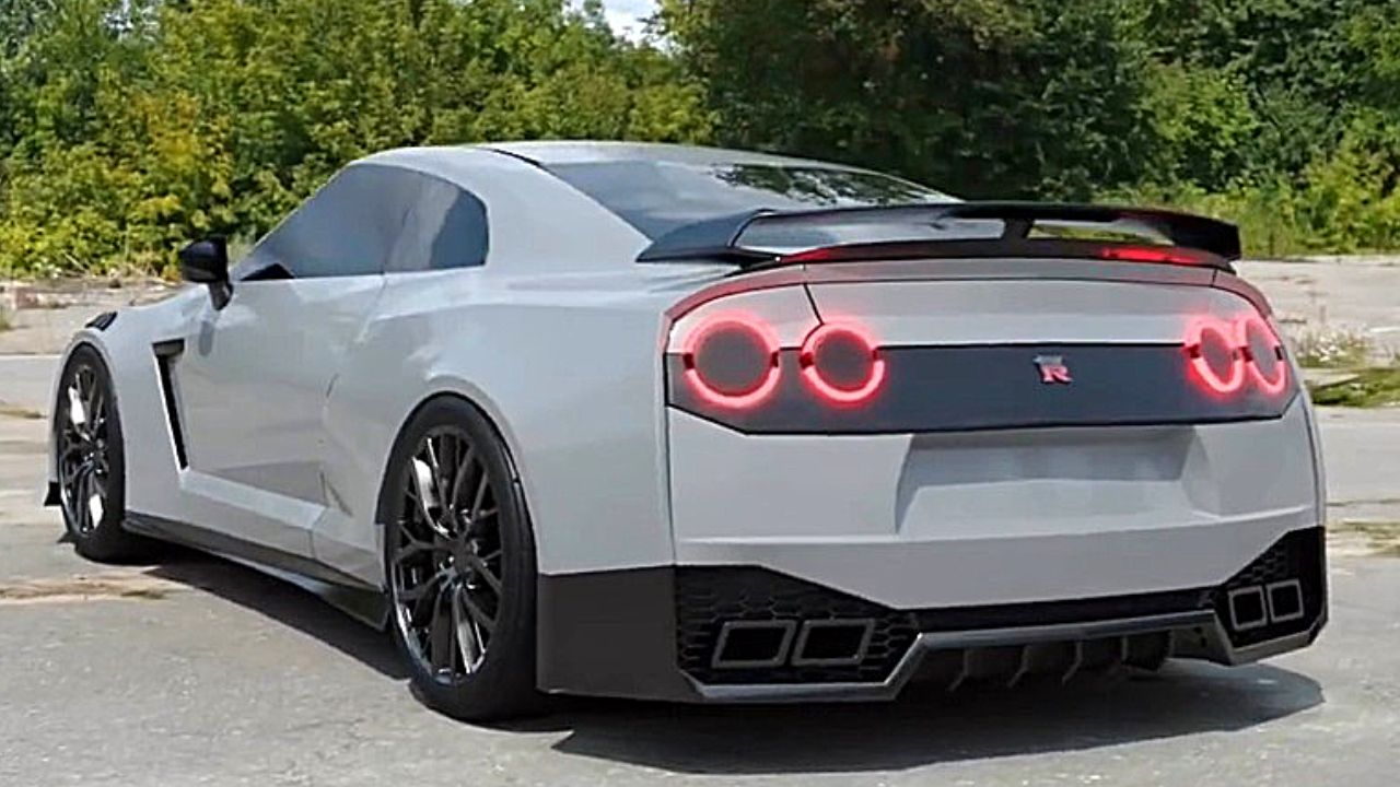 La Nissan GTR R36 2024 est dévoilée officieusement dans un design