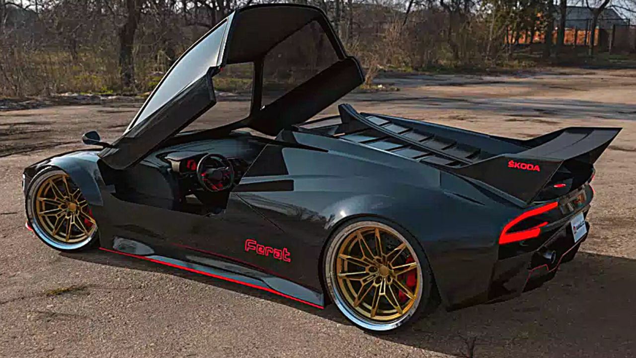 Ce Skoda Ferat est une combinaison exceptionnelle de technologie moderne et de design emblématique du passé, Africars24