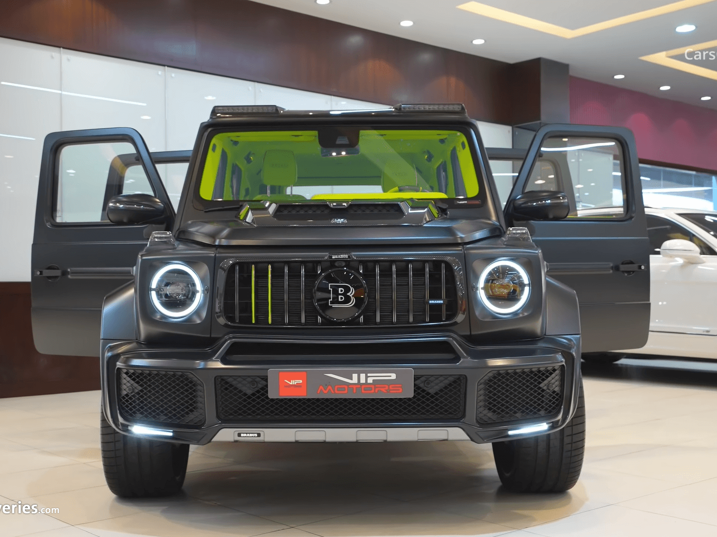 Mercedes Brabus G800 matte gray 2023: a magnificent and wild G63 ...