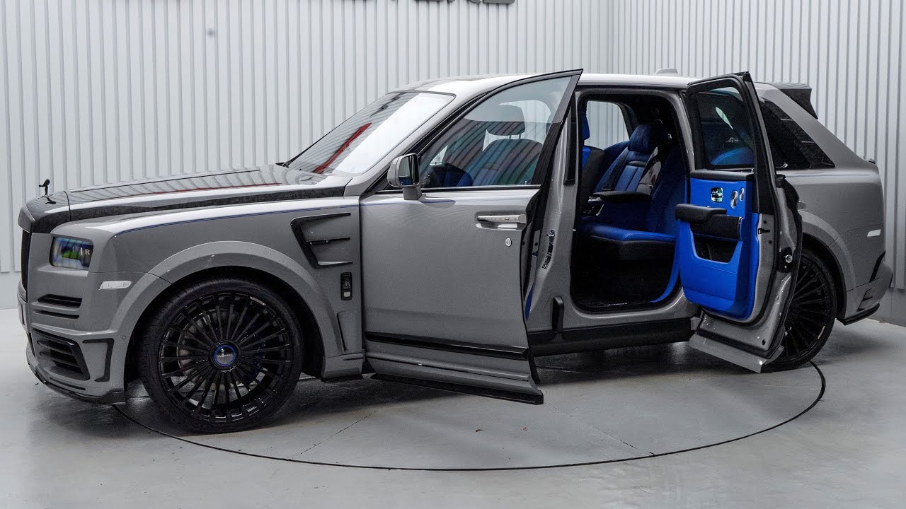 Rolls-Royce Cullinan Storm Gray 2024 : un nouveau navire de luxe signé Mansory, Africars24